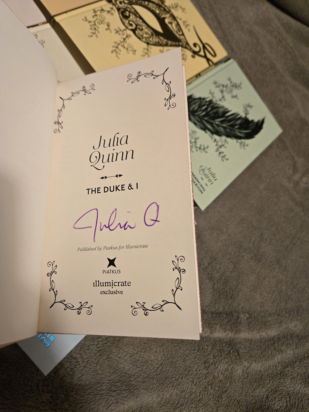 Julia Quinn Bridgerton Set - Illumicrate First Edition Run - Picture 4 of 4